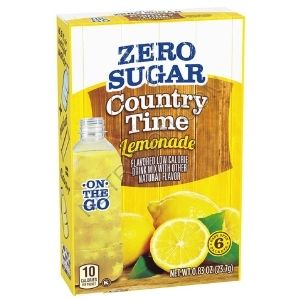 Country Time Lemonade Sugar Free 6 Single To Go Sachets