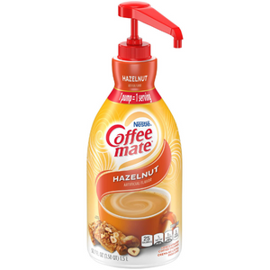 Nestle Coffee Mate Coffee Creamer Concentrate Pump - Hazelnut 1.5L (50.72oz)