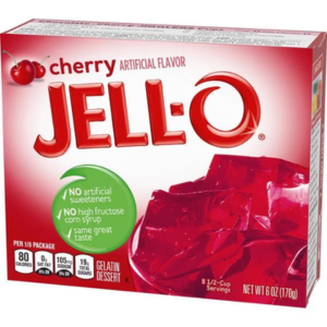 Jell-O Gelatin Mix - Cherry 6oz (170g)