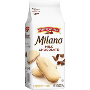 Pepperidge Farm Milano Cookies Milk Chocolate