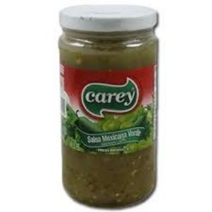 Carey Mexican Green (verde) Salsa Medium (345g glass jar)