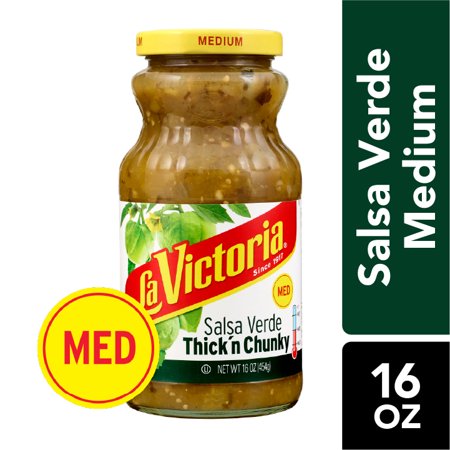 La Victoria Medium Thick n Chunky Salsa Verde